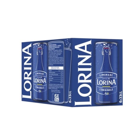 Lorina limonade 6x 33cl
