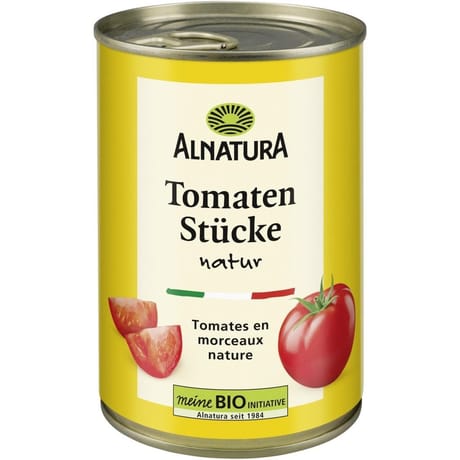 Alnatura tomates en morceaux nature bio 400g