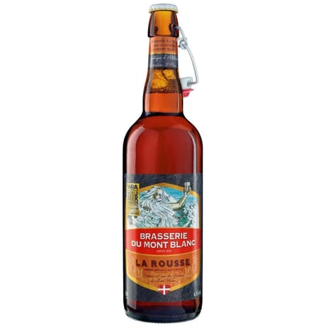 Biere mont blanc la rousse 75cl 6.5% vol