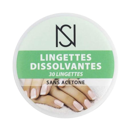 Ns lingette dissolvante sans acétone x30