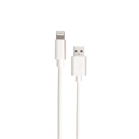 Apm câble mfi usb a lightning m/m blanc 2m 600409
