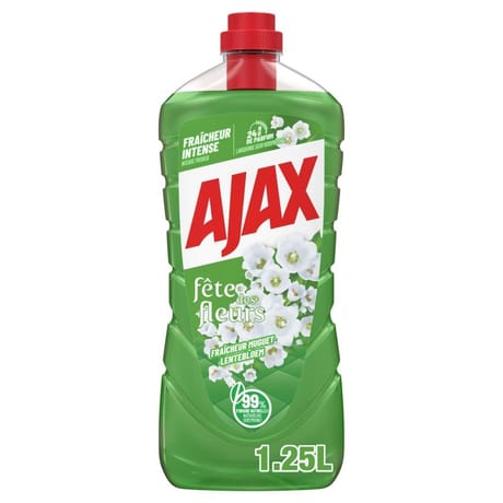 Ajax nettoyant ménager air frais muguet 1.25l