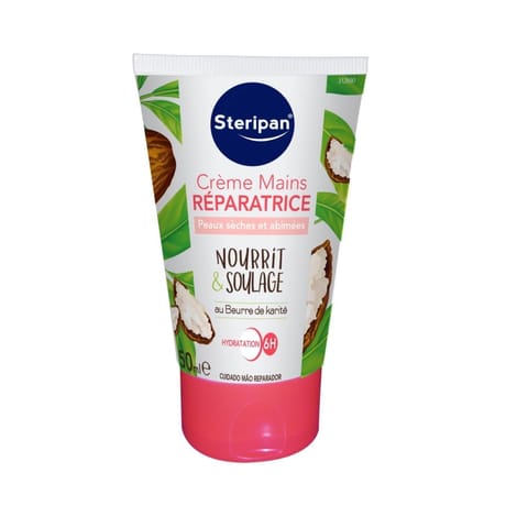 Steripan crème mains réparatrice nourrit & soulage au beurre de karité 50 ml