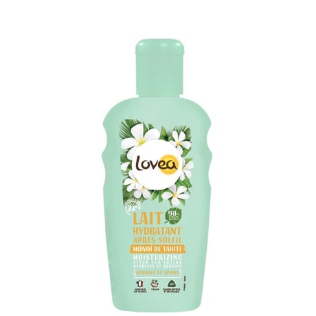 Lovea lait hydratant après-soleil monoï de Tahiti 150ml