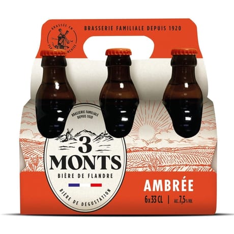 3 mont ambrée 7.5 pack 6x33cl