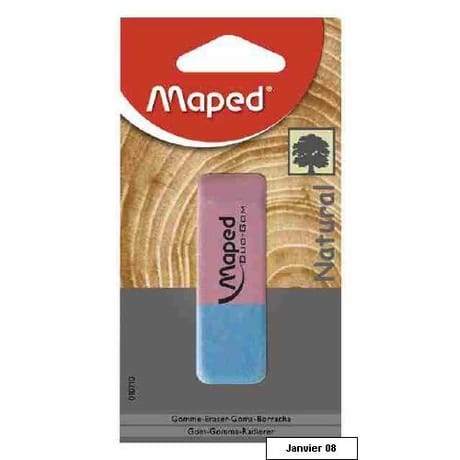 Maped gomme duo encre crayon