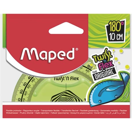 Maped rapporteur 180° 10 cm twist n flex