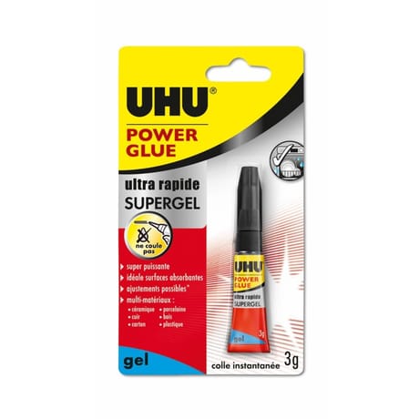 Uhu - Power glue gel sans solvant 3g