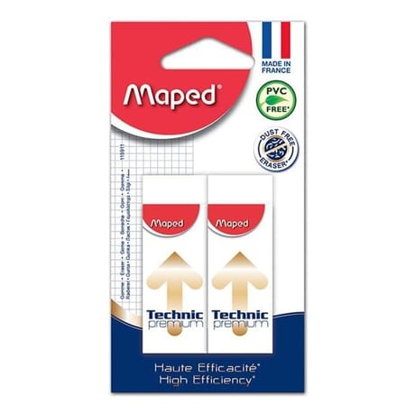 Maped gomme premium x 2