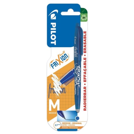 Pilot roller frixion ball bleu 0.7 mm