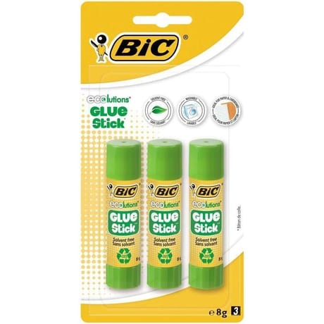 Bic colle stick écolution glue 8 gr x3