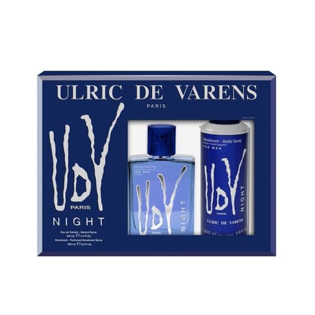 Coffret UDV Night Eau de toilette 100 ml + Déodorant 200 ml