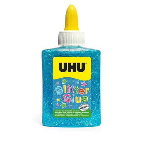 Glitter glue bouteille bleu 88.5ml