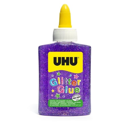 Glitter glue bouteille violet 88.5ml