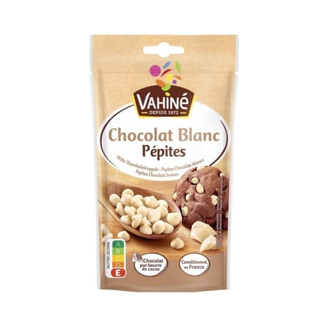 Vahiné pépites de chocolat blanc 100g