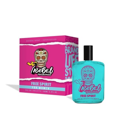 Rebel free spirit eau de toilette for women 100ml