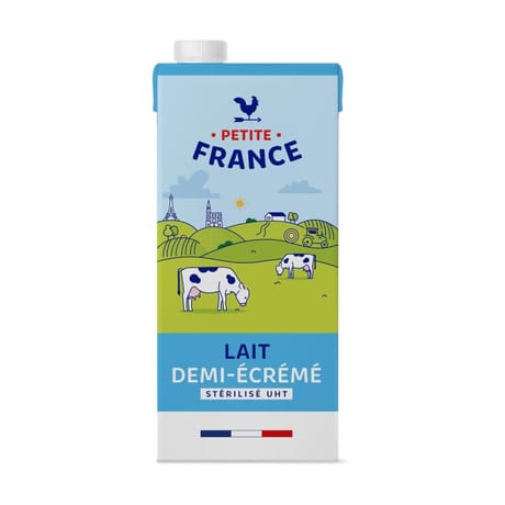 Petite france lait uht demi écrémé 1 l