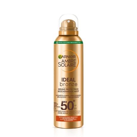Garnier ambre solaire ideal bronze brume protectrice spf 50 150ml