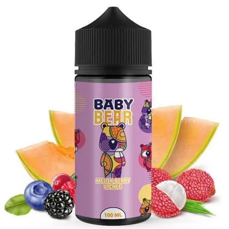 Melon-Berry Lychee Boosté 100 ml - Baby Bear
