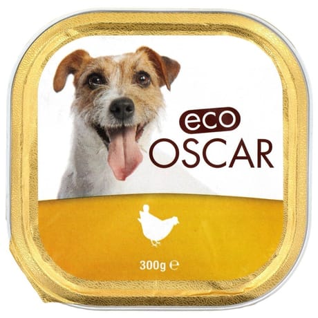 Eco oscar terrine au poulet pour chien 300g