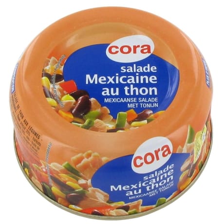 Cora salade mexicaine au thon 250g