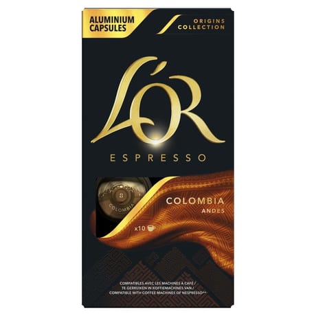 L'or espresso colombia x10 52g
