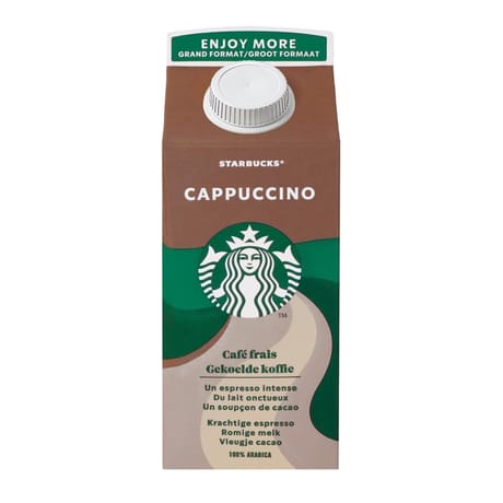 Starbucks cappuccino 750ml