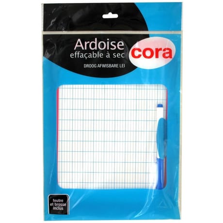 Cora Kido ardoise blanche+accessoires