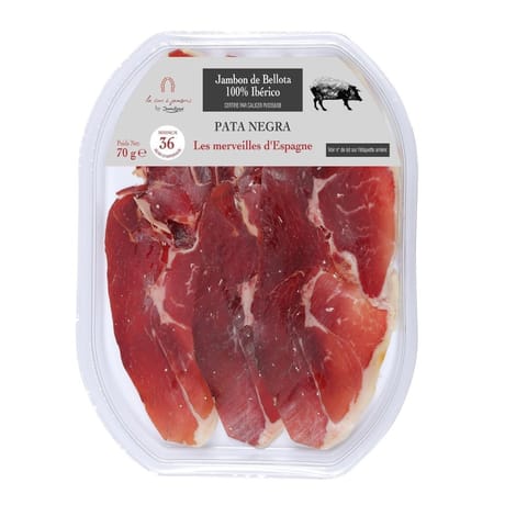 Jambon pata negra 70g fe