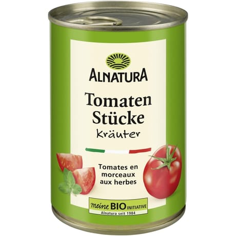 Alnatura tomates concassées aux herbes bio 400g