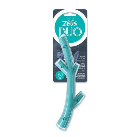 Zeus duo stock turquoise au poulet 23cm
