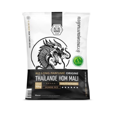 Riz du monde riz parfumé thai hom mali dragon 10 kg
