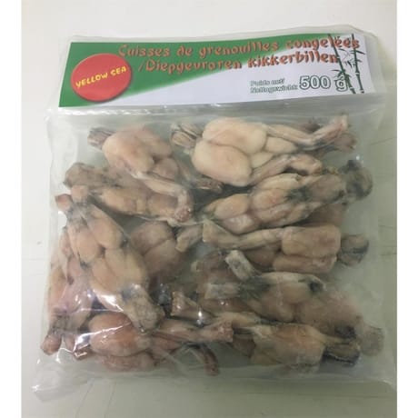 Yellow sea cuisses de grenouille élévage viet nam sachet 500g