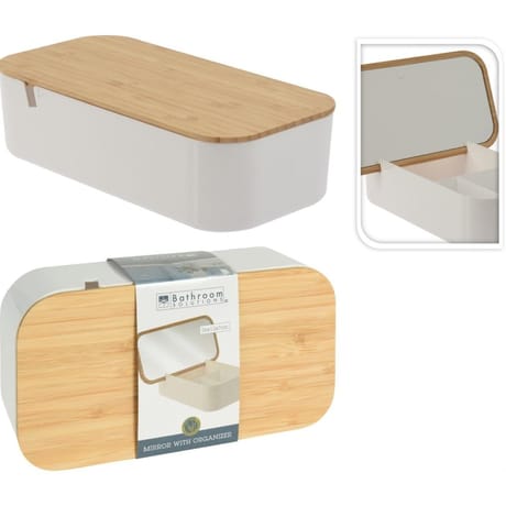 Boite miroir avec organiseur