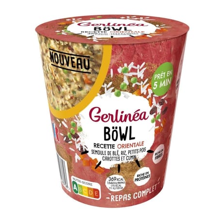 Gerlinea recette orientale bowl 90g