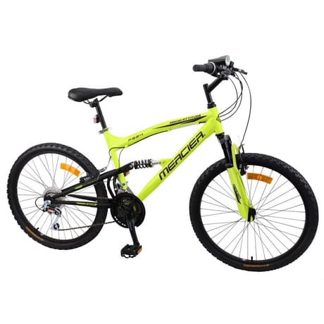 Vtt  24" mercier tout suspendu cadre acier 18 vit