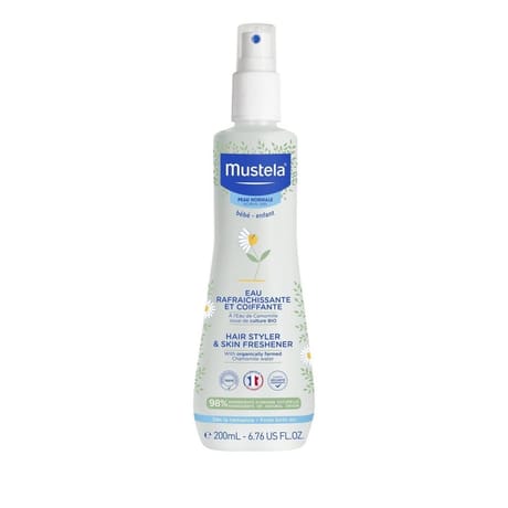 Mustela eau rafraichissante et coiffante 200ml