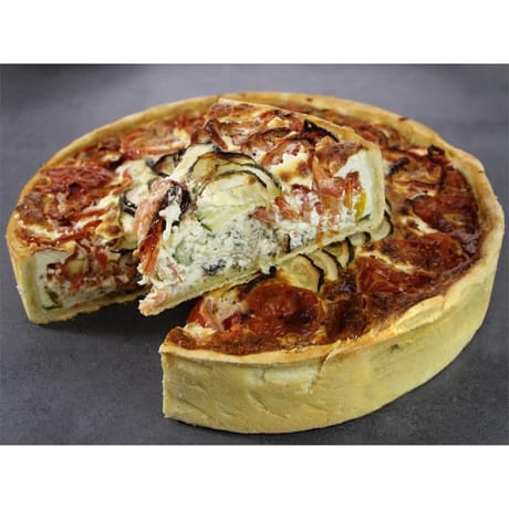 Quiche légumes du tian