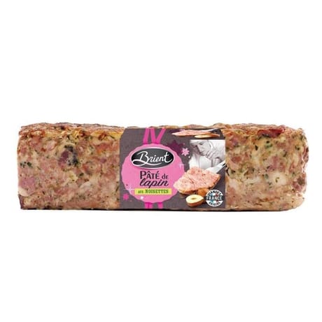 Mini pâté cocktail de lapin aux noisettes 500g