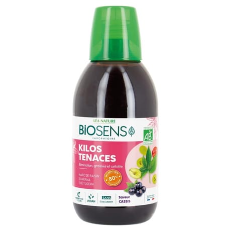 Biosens cocktail kilos tenaces bio bouteille verre + gobelet dose 500 ml