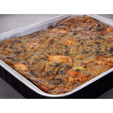 Gratin de saumon aux épinards