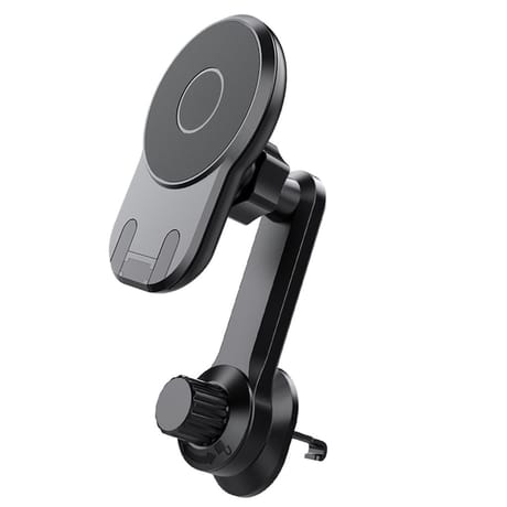 Bigben connected support voiture magsafe airvent+parebrise recycle noir