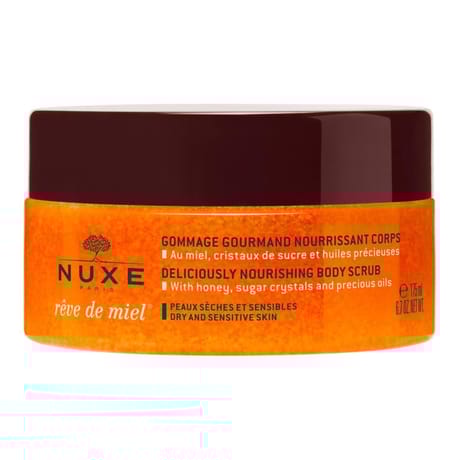 Nuxe rêve de miel gommage gourmand nourrissant exfoliant corps 175ml