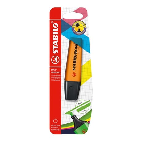 Stabilo - 1 surligneur boss original orange