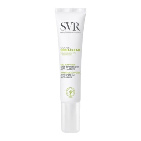 Svr sebiaclear cicapeel gel stop bouton 24h 15ml