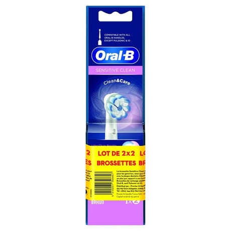 Oral B power 3D sensitive brossettes 2x2