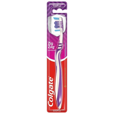 Colgate zigzag brosse à dents interdentaire souple x1
