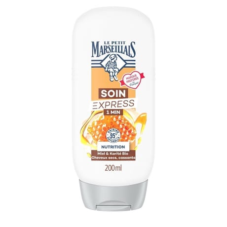 Le petit marseillais soin express nutrition karité/miel 200ml