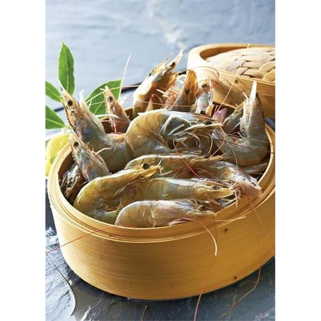 Crevettes crues décongelées Cal. 20/30