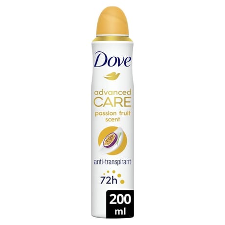 Dove déodorant advanced care fruit fr la passion atomiseur 200ml